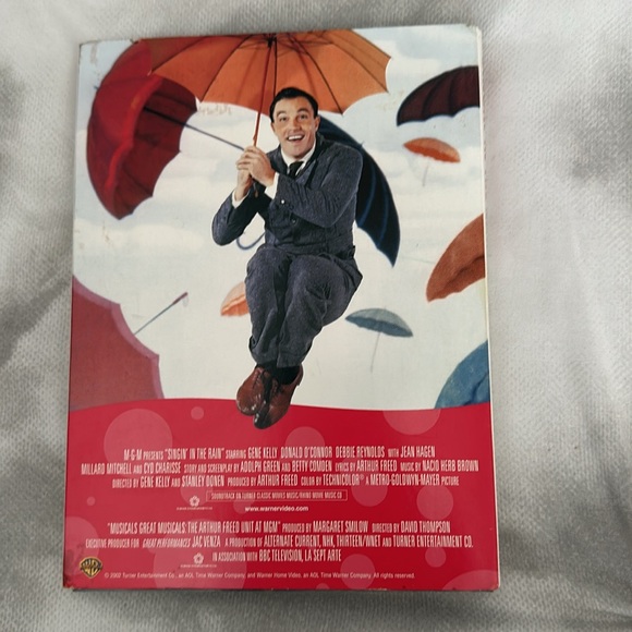 Singin in the rain dvd and cover. DVD #1 is missing. #2 is present. Good cond - Picture 4 of 4